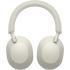 Sony Wireless Noise Canceling Bluetooth Headphone, Magnificent Sound, 30 Hour Battery Life, 32.81 ft Effective Range, 2.4 GHz Band Frequency, Detachable Cord, Closed Dynamic - Silver